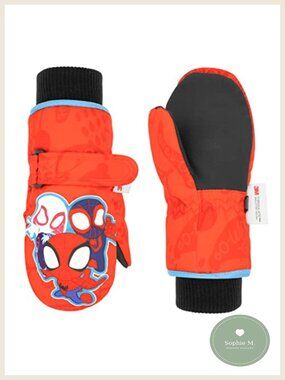 Kids 3M Thinsulate Waterproof Snow Gloves Ski Mittens
